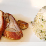 spanferkelkeule-krauterrisotto1 Kräuterrisotto mit Spanferkel