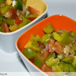 Tomatensalat aus Costoluto-Tomaten