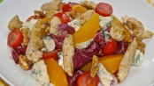 Radiccio-Salat mit Orangen und Roquefort