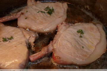 Iberico Kotelett braten