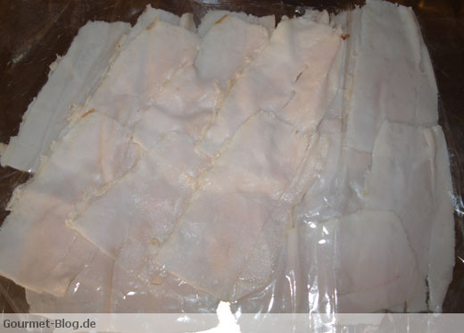 Spargel mit Lardo und Drillingen
