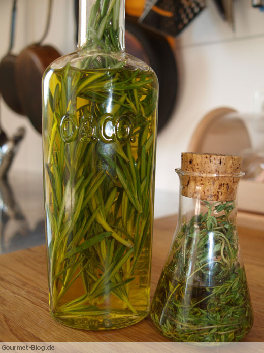 Rosmarin & Thymianöl selbst gemacht