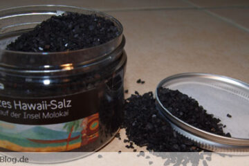 Schwarzes Hawaii Salz