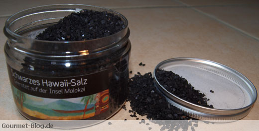 Schwarzes Hawaii Salz