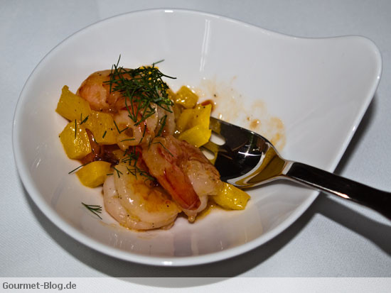 Appetizer - Garnelen mit Paprika - süß - scharf - gebraten