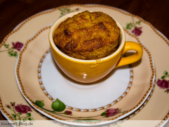 Kürbis - Soufflé mit Amaretto - Geschmack - leckeres Kürbisrezept ...