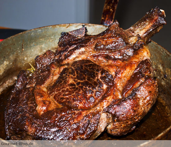 Côte de boeuf-fertig-gebraten