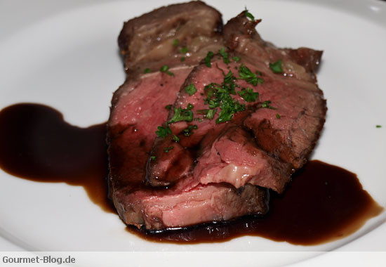 Côte de Boeuf Slices mit Aceto Balsamico di Modena