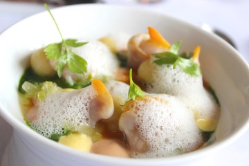 Muscheln mit Dijonsenf – Joghurt – Dill – Sauce