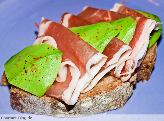 avocado-parmaschinken-brot