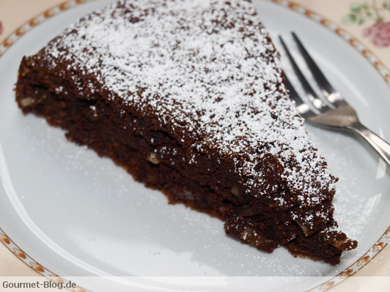 Kuchen: Schokoladen-Mandel Kuchen