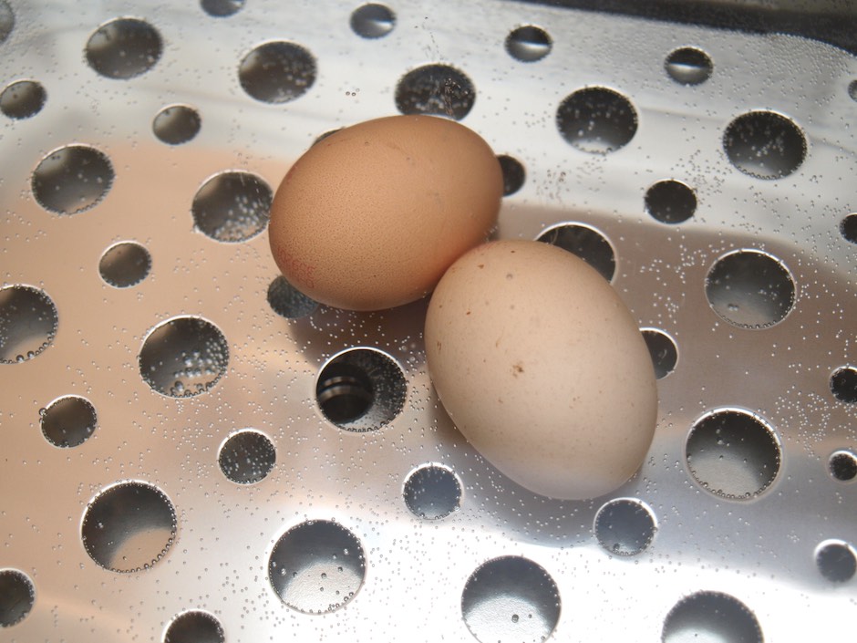 Was wiegt ein normales Ei?