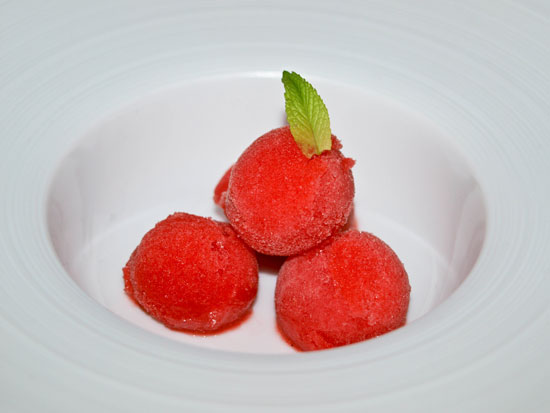 erdbeersorbet