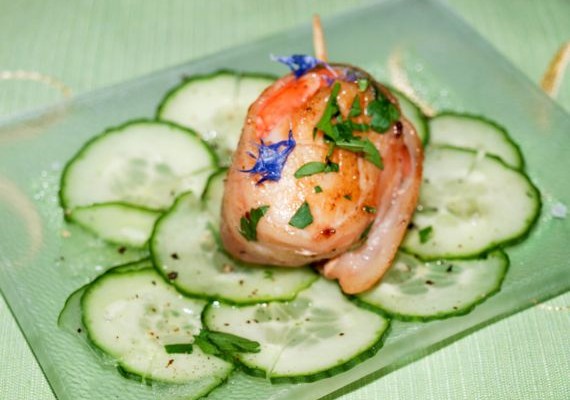 Gurken sind lecker und sehr gesund