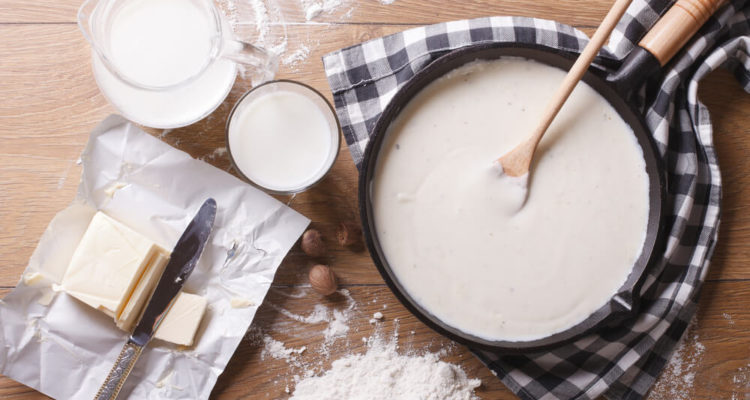 Béchamel-Sauce Zubereitung
