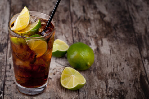 Cuba Libre Cocktail