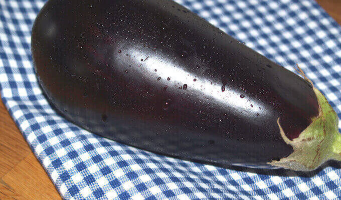 Aubergine für Gratin benutzen - ganz einfach!