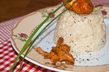 Risotto mit Pfifferlingen