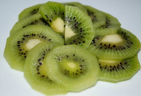 kiwi-aufgeschnitten