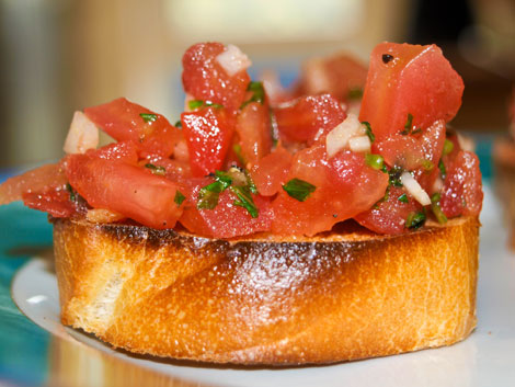 Bruschetta - Original Italienisch Bruschetta - Original Italienisch