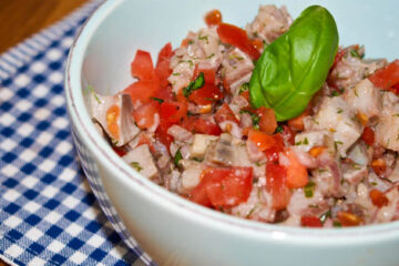 Matjessalat mit Tomaten - somemerlicher Genuss