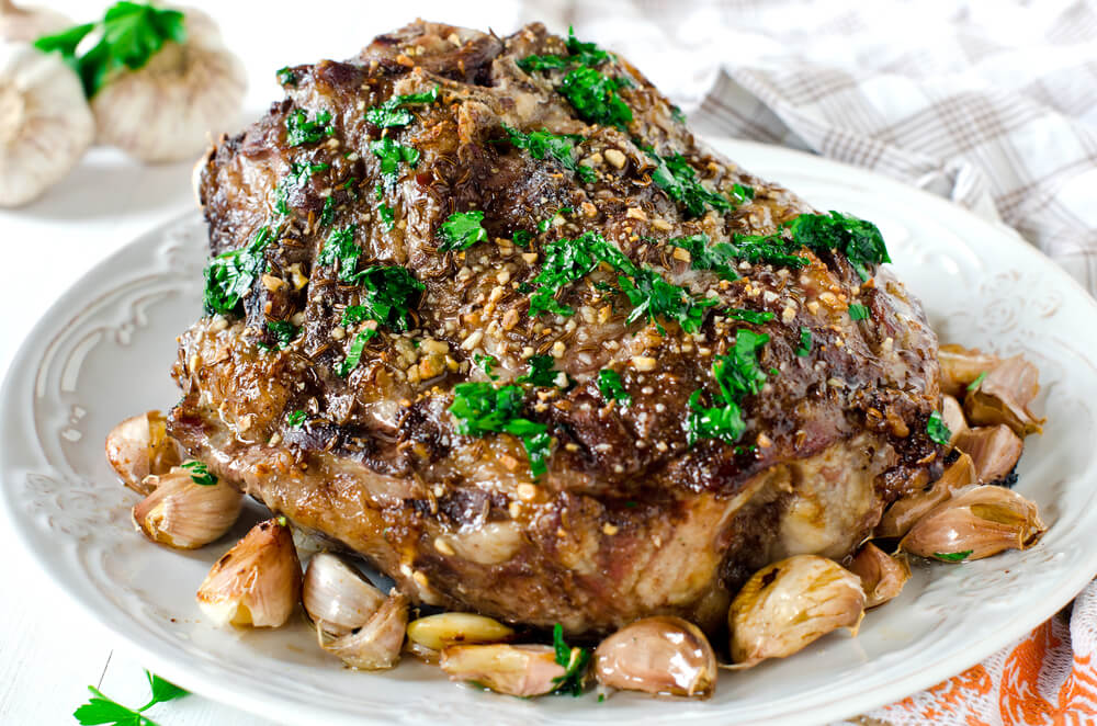 Rinderbraten mit Barolosoße - Einfach grandios mit Knoblauch