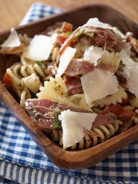 Nudelsalat Mit Melonen Und Parmaschinken - Rezepte Suchen