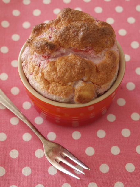 Rezept: Erdbeersoufflé - lecker und luftig!