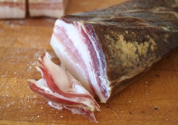 Panchetta aus Italien