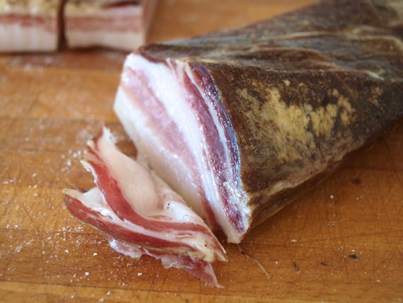Panchetta aus Italien 