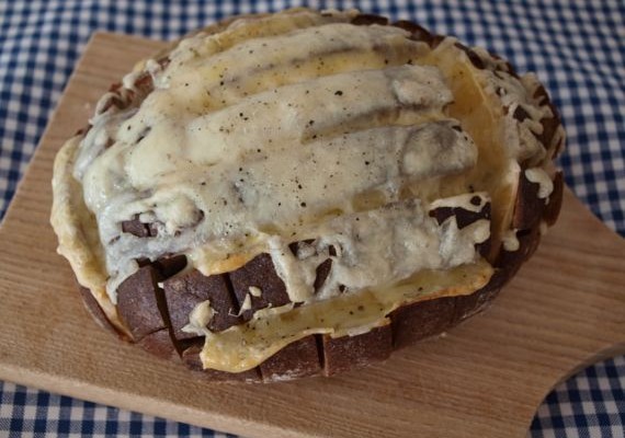 Käse-Partybrot ist lecker und fein