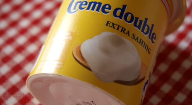 Creme Double hat einen hohen Kaloriengehalt
