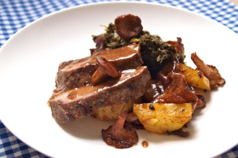 Wildschweinrücken Sous-Vide
