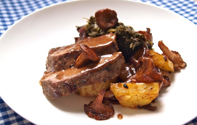 Wildschweinrücken Sous-Vide