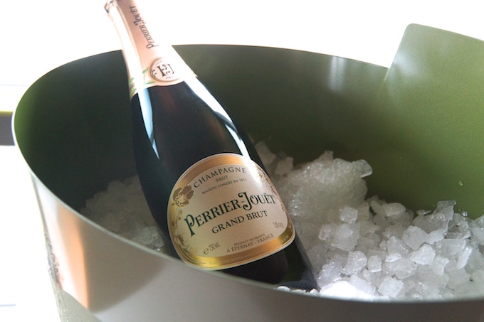 Perrier-Jouët im Kühler