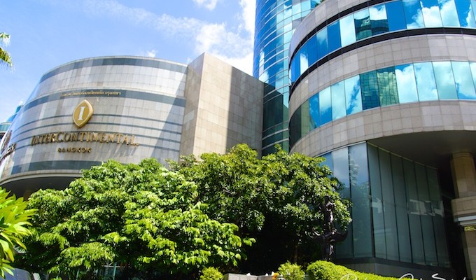 intercontinental-bangkok außenansicht