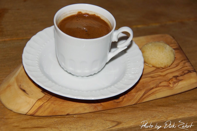 Türkischer Mokka in der Tasse Türkischer Mokka in der Tasse