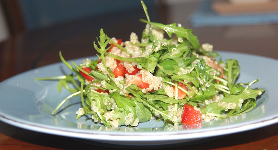 Rucola Quinoa Salat