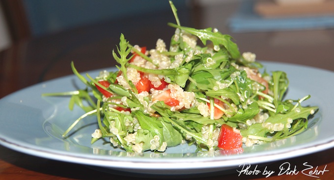 Rucola Quinoa Salat