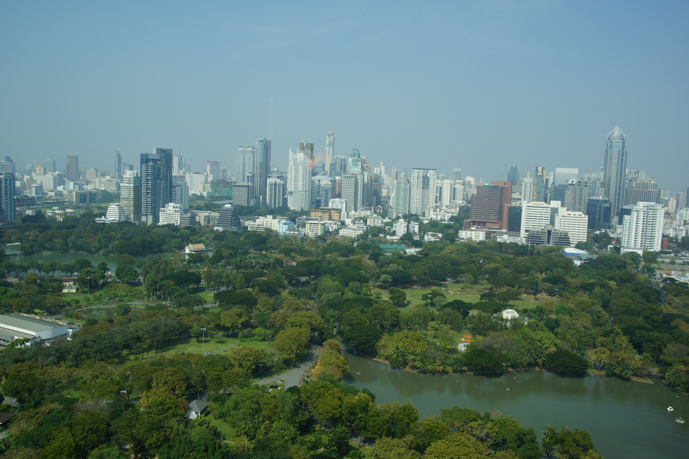 Bangkok und Lumpini Park - Schön warm zu Weihnachten