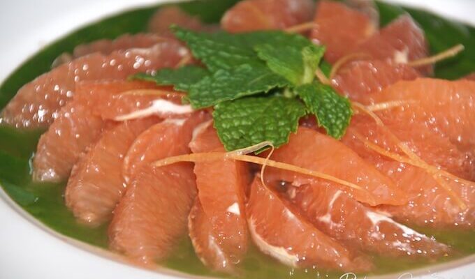 Grapefruit Filetieren