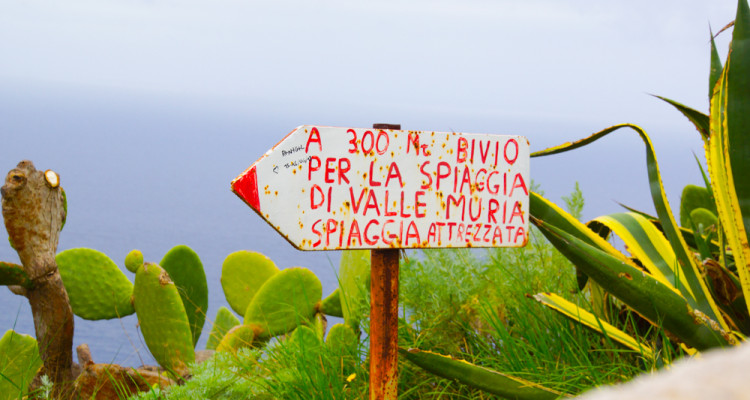 Schöne Aussichten auf Lipari
