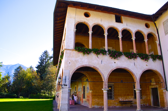Traditionelle Architektur in Südtirol