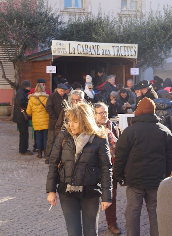 Trüffelmarkt Saint-Paul-Trois-Châteaux - Der Markt