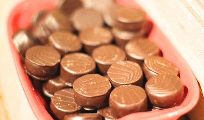 Valrhona - Cite du Chocolat - Pralinen
