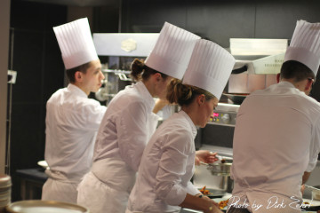 Bistro le 7 by Anne Sophie Pic - Offene Küche