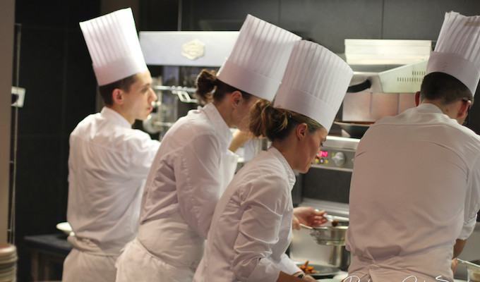 Bistro le 7 by Anne Sophie Pic - Offene Küche