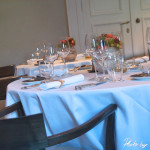Restaurant De Karmeliet - Menü - Tischeindeckung
