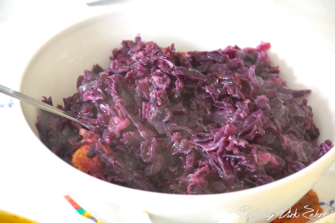 Rotkohl zum Braten