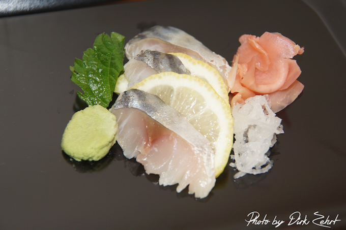 Makrelen-Sashimi